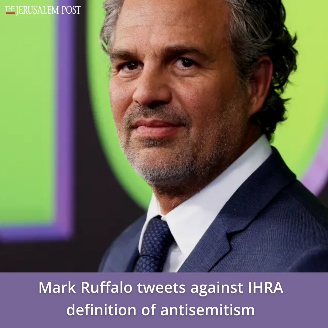 The Jerusalem Post on Twitter "Mark Ruffalo tweeted an article