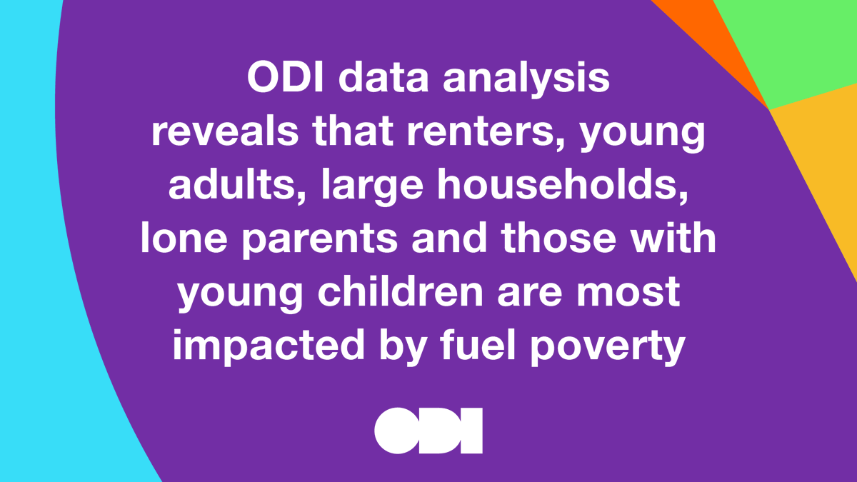 Today <a href="/ODIHQ/">Open Data Institute</a> publishes new report on #FuelPoverty in the UK - with an interactive tool that reveals who is most affected and where they are, by local authority in England.

#ODIAnalyses 
 
Read the report in full👉 hubs.li/Q01rDRx90