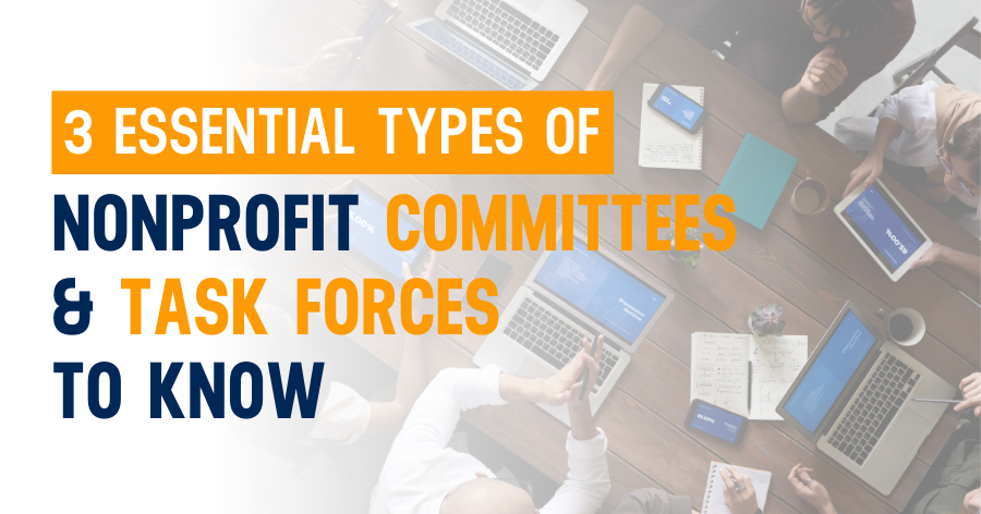 The basis of communication should include a volunteer and staff organization comprised of three different types of committees and task forces for nonprofits.

Check out this simple guide: bit.ly/3t99Jbe  

#board #governance