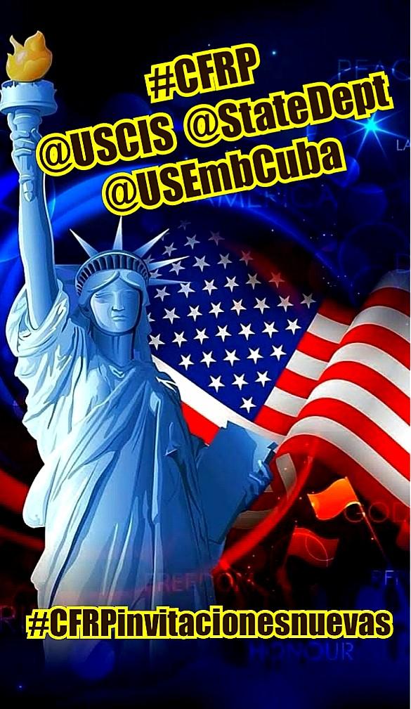IsabelF22187654's tweet photo. #CFRP
#CFRPentrevistadosenel2017 
#CFRPcitasprogramadas2017
#CFRPinvitacionesnuevas
#CFRPmasentrevistas 
#F1 #F2b #F2A #F3 #F4 #CP1 #CP3 #Casossinaprobar #USCISCasospostales
@WHAAsstSecty @POTUS @Cartajuanero @USEmbCuba @USCIS @SecMayorkas @StateDept
Porque tanta demora????CFRP https://t.co/j9AVuPrPSJ