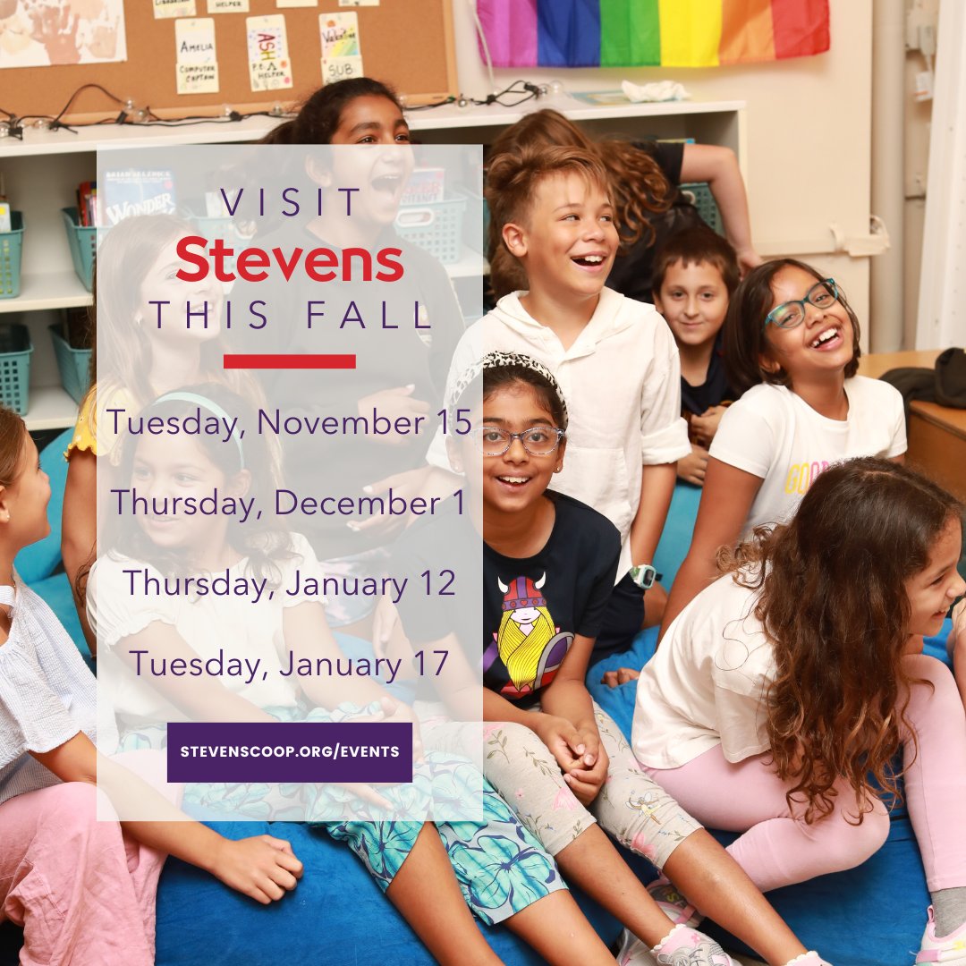stevenscoop's tweet photo. Our November information session is right around the corner! Register at https://t.co/aACUOArdBx

#stevenscooperativeschool https://t.co/1uMt0Ru79I