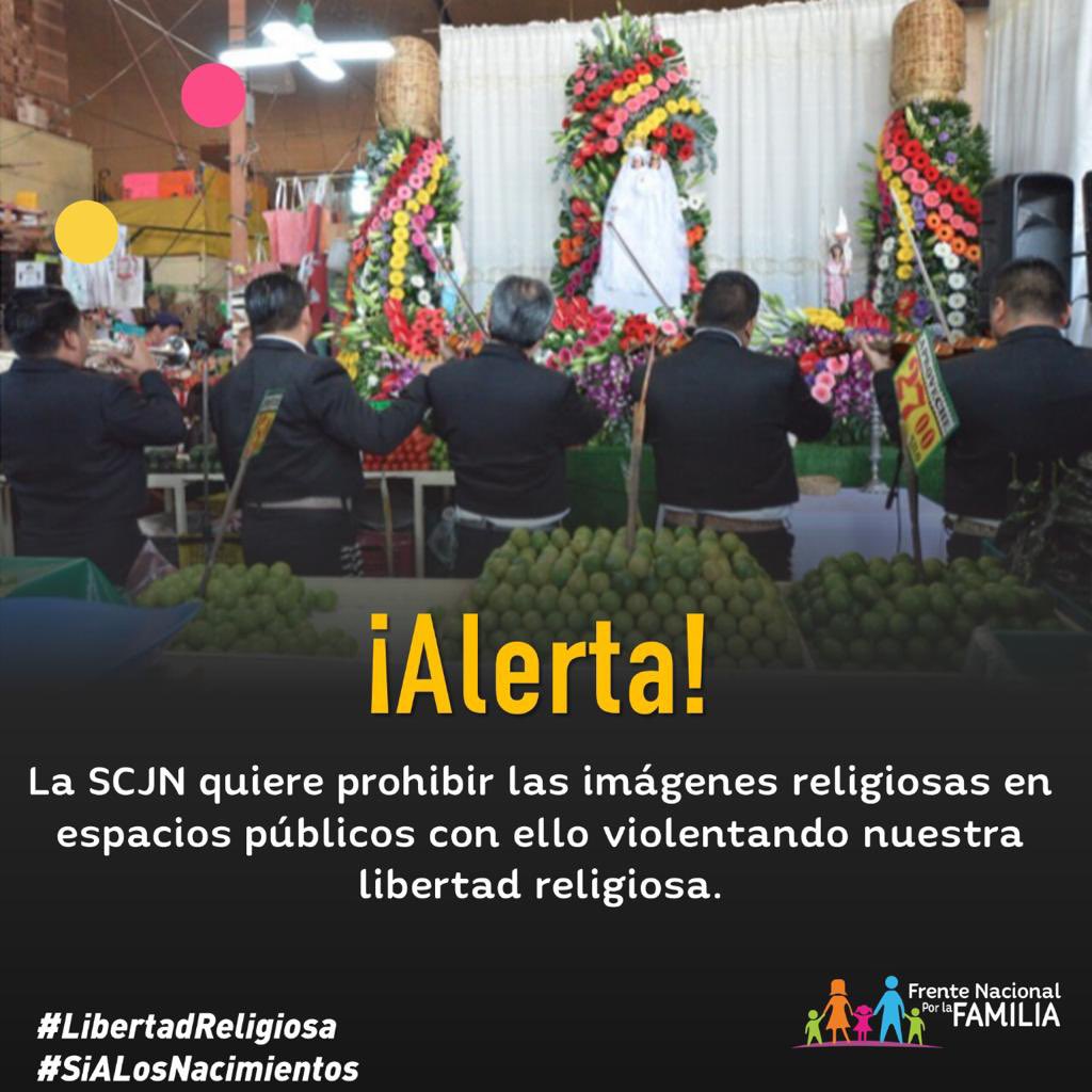 FNFYucatan's tweet photo. 1.-En peligro la libertad religiosa en nuestra patria 

#LibertadReligiosa
#SiALosNacimientos

@SCJN
@ArturoZaldivarL
@MargRiosFarjat https://t.co/n2NNQsY6hx