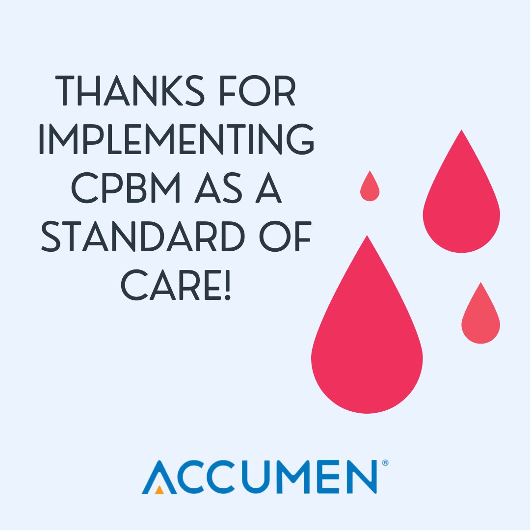 Accumen Inc. (@accumeninc) on Twitter photo Congratulations to <a href="/TJUHospital/">Jefferson Health</a> for seizing the opportunity to reduce costs & enhance patient care using a cPBM program. We sincerely appreciate your partnership! #PBMAW2022 #blood #anemia #irondeficiency #patientexperience #patientoutcomes #patientsafety #hospital Congratulations to <a href="/TJUHospital/">Jefferson Health</a> for seizing the opportunity to reduce costs & enhance patient care using a cPBM program. We sincerely appreciate your partnership! #PBMAW2022 #blood #anemia #irondeficiency #patientexperience #patientoutcomes #patientsafety #hospital