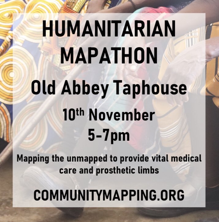 MCGIS (@uom_mcgis) on Twitter photo THIS THURSDAY!!
5-7pm
🌍
Come on down to <a href="/Old_Abbey_MSP/">Old Abbey @MSP</a> to help create maps of North Uganda to support the provision of vital healthcare.
No experience necessary, just bring a laptop! THIS THURSDAY!!
5-7pm
🌍
Come on down to <a href="/Old_Abbey_MSP/">Old Abbey @MSP</a> to help create maps of North Uganda to support the provision of vital healthcare.
No experience necessary, just bring a laptop!