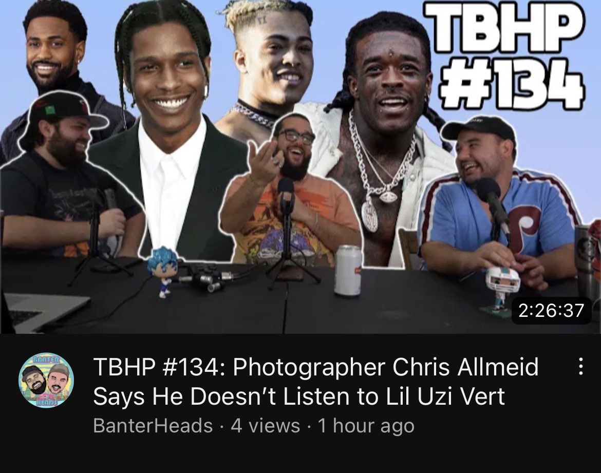 BanterHeads's tweet photo. It was an honor to have the legendary @Chrisallmeid on this week’s episode. Our chat with him was insightful, inspiring, and oftentimes hilarious. You won’t wanna miss this one!!! 📈🙏🏼🔥 #SubscribeOrDie

https://t.co/swN6xIVrzB https://t.co/FM4FxRzLTZ