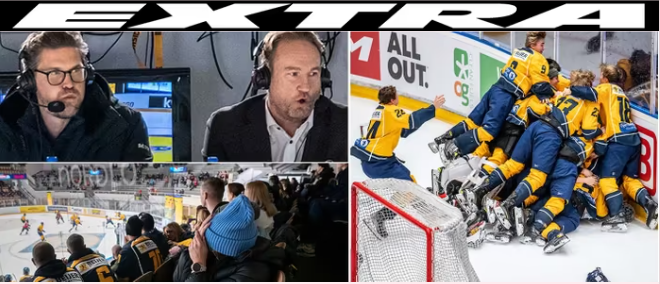 Aftonbladet's tweet photo. Bombhotades i jakten på TV-pucken: “Väldigt obehagligt” • Hårda kritiken: “Tar det som illvilja från förbundet” • #UTGALLRAD
https://t.co/trPe6b1Hww https://t.co/bpVeZJZhWp