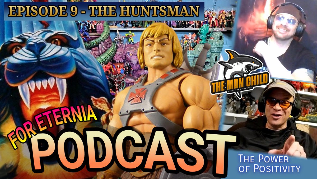 HeManiaOfficial's tweet photo. Toys, Trauma and Truthfulness. Chatting with toy collector ''The Man Child'' in the FOR ETERNIA Podcast 009!
https://t.co/LkQyShYr7R

#MastersoftheUniverse #Motu https://t.co/gQmf0U1k4x