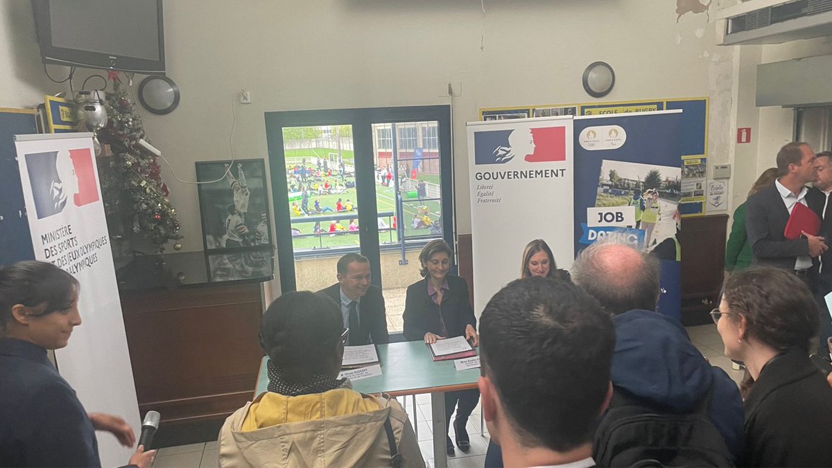 l'ANPSS a participé à la matinée consacrée à l'insertion professionnelle par le sport présidée par <a href="/AOC1978/">Amélie Oudéa-Castéra</a>.

Une matinée conclue par la signature de la feuille de route commune sur le développement de l'emploi et de l'insertionparlesport basé sur 5 axes.