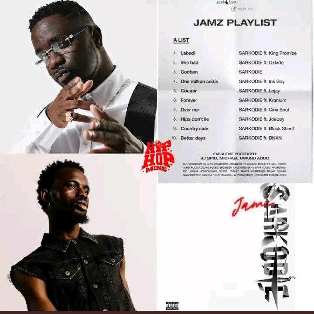 b4babil's tweet photo. Thumps up king Sark...
8th studio album...
Well done. 💯
#Jamzalbum
#samini
#BeAlrigt
#kumepreko https://t.co/q5cgWRmB39