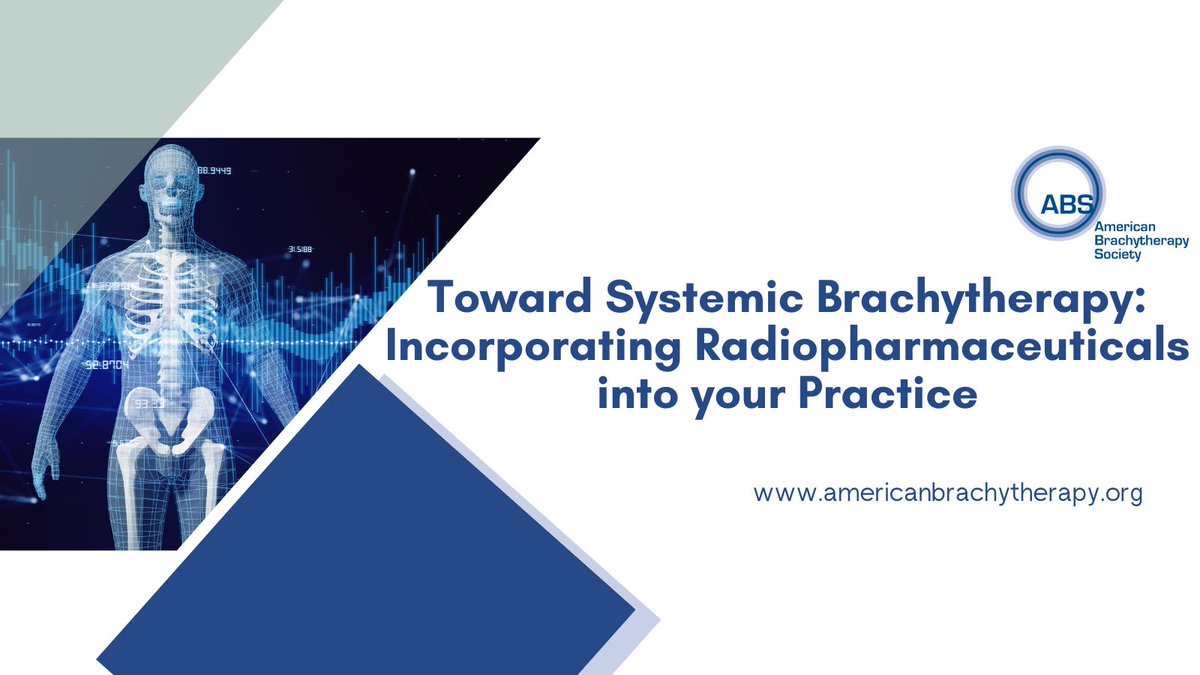 There is still time to register for Incorporating Radiopharmaceuticals into Your Practice Symposium, tomorrow 11/8 @ 12pm ET. bit.ly/3MLdaxT #radiopharmaceutical #radonc #nucmed #ThisIsBrachytherapy