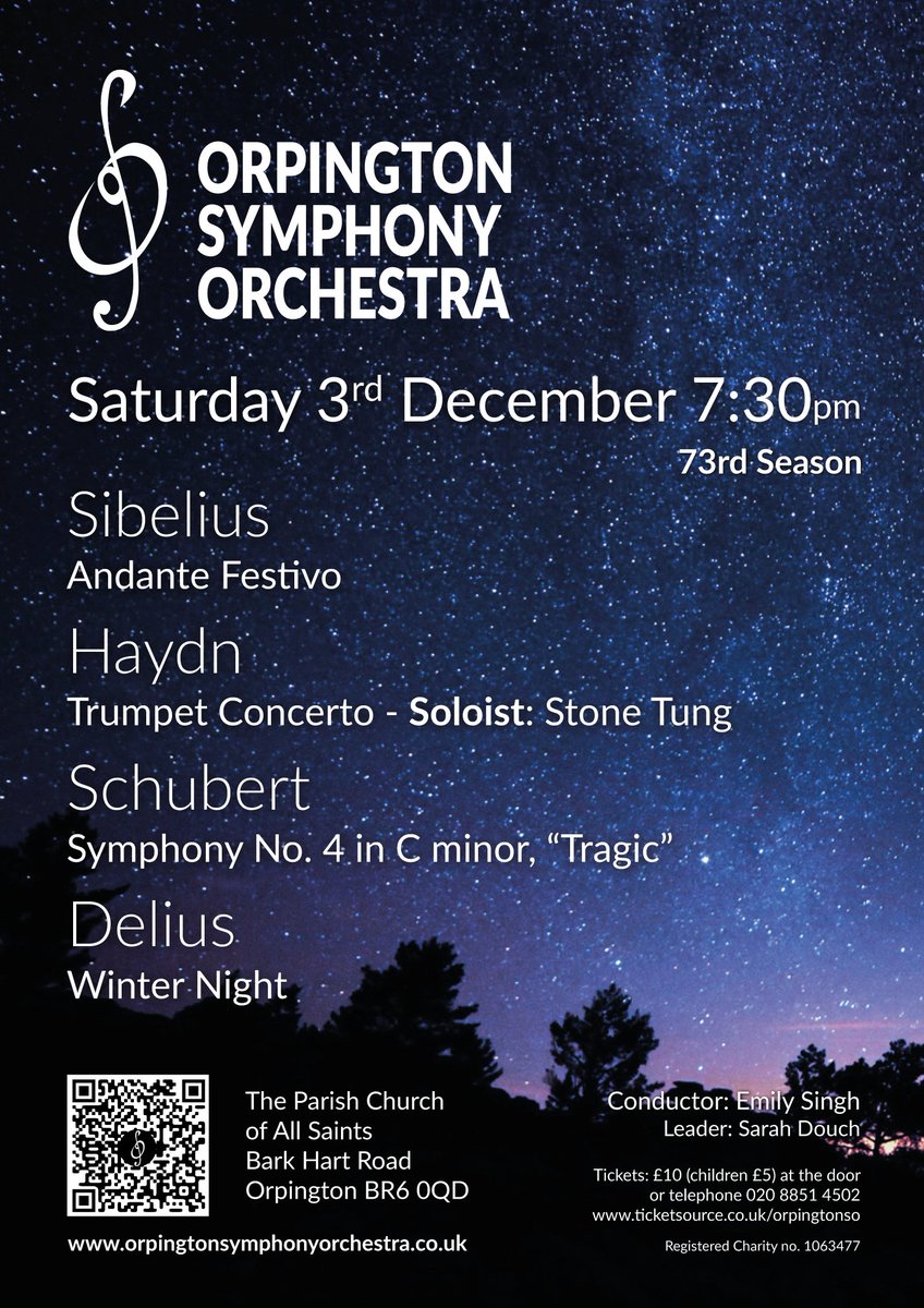 OrpingtonSO's tweet photo. Very excitedly looking forward to our Christmas Concert, 7.30pm on Saturday 3rd December at All Saints Church Orpington @AllSaintsChurc3. Get your tickets on the door or buy in advance: https://t.co/XNQTDTquug https://t.co/n08uDOGjB9