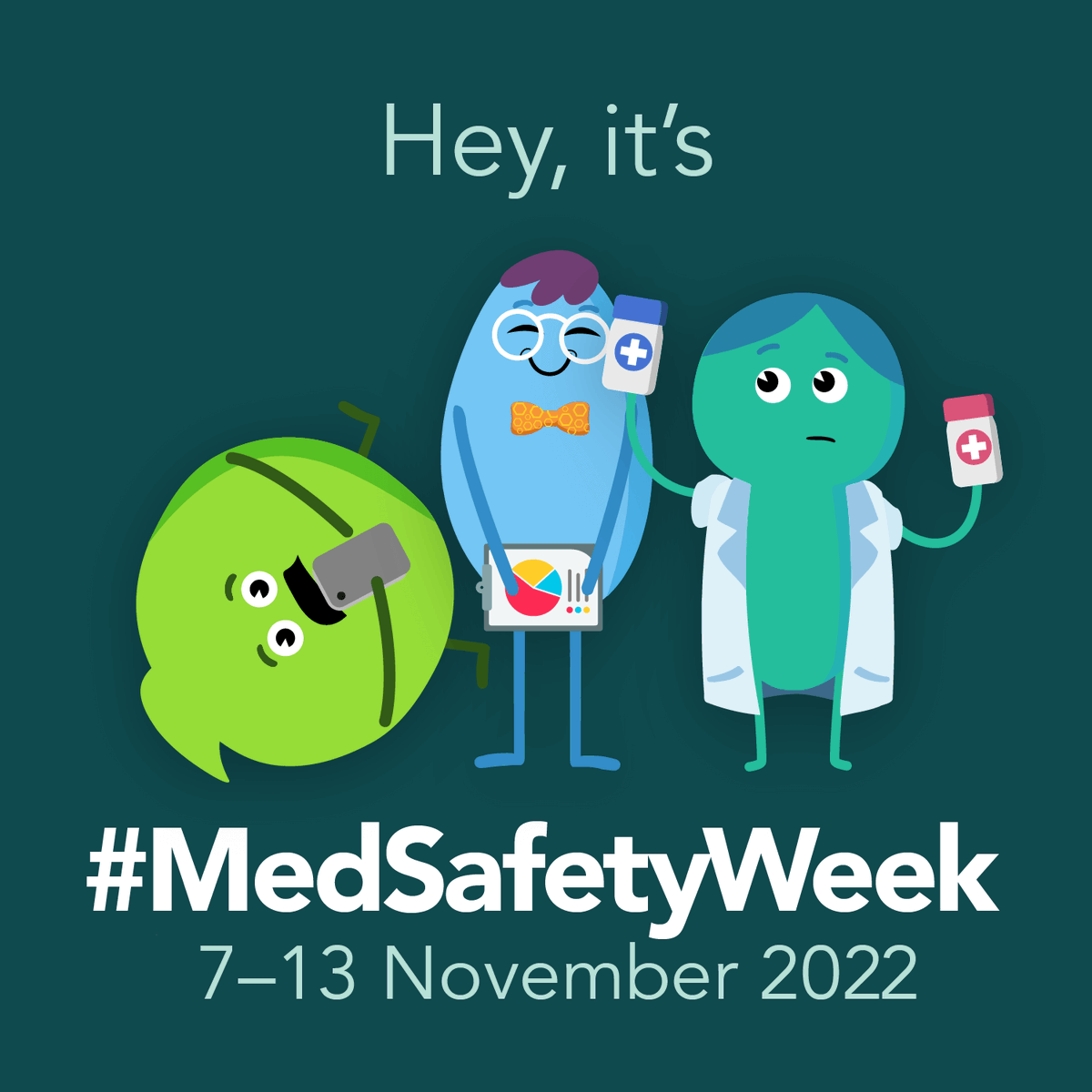 It’s #MedSafetyWeek (7-13 November) 
Time to #KnowCheckAsk if you find your medicines are not agreeing with you. Visit online.hscni.net/our-work/pharm…
Remember to report side-effects to your medication at 
yellowcard.mhra.gov.uk

#MHRAYellowCard #KnowCheckAskHSCNI #MedicationWithoutHarm