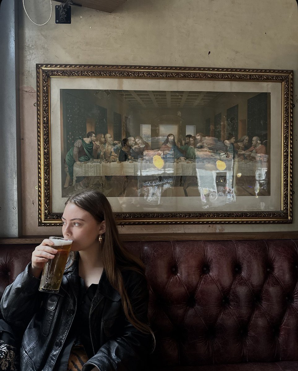 reeceaim's tweet image. A pint at The Last Supper, and you?