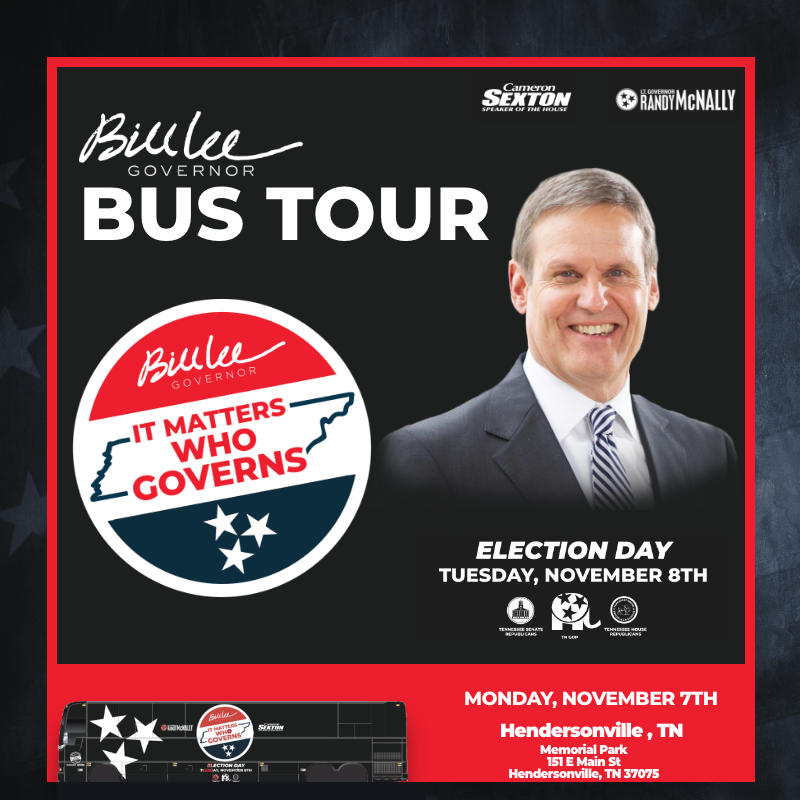 BillLeeTN's tweet photo. Sumner County! I will be at Memorial Park. Looking forward to seeing you there! #TennesseeWorks https://t.co/LXSSjjbwpH https://t.co/tYFUYnv8wY