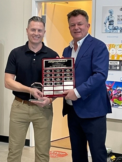 Congratulations to Kim Savard for being awarded Sales Person of the Year 2022.