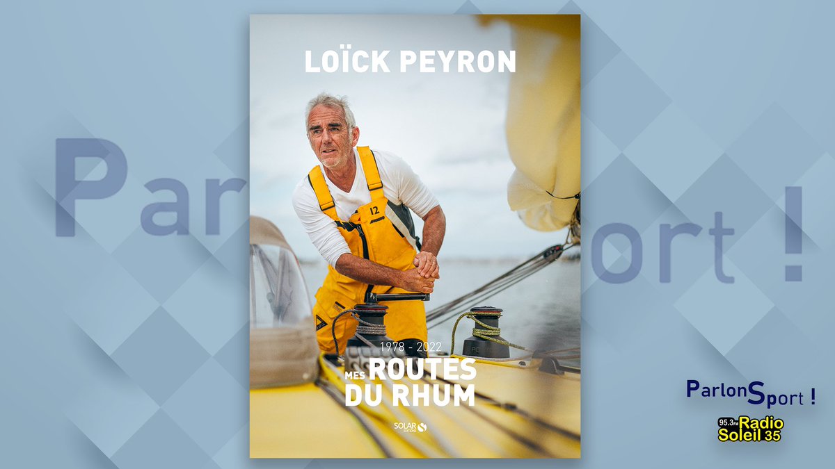 #JeuConcours #Jeu
⛵️ A l'occasion du départ de la 12e <a href="/RouteDuRhum/">Route du Rhum - Destination Guadeloupe</a>, <a href="/radiosoleil35/">Radio Soleil 35</a>, tentez de gagner le livre de Loïck Peyron "Mes Routes du Rhum" (@solar_editions)

Pour cela, retweetez🔁et suivez▶️
<a href="/radiosoleil35/">Radio Soleil 35</a> &amp; <a href="/SOLAReditions/">Solar</a> 

🧾Tirage au sort prévu le 12/11
Bonne chance☘️