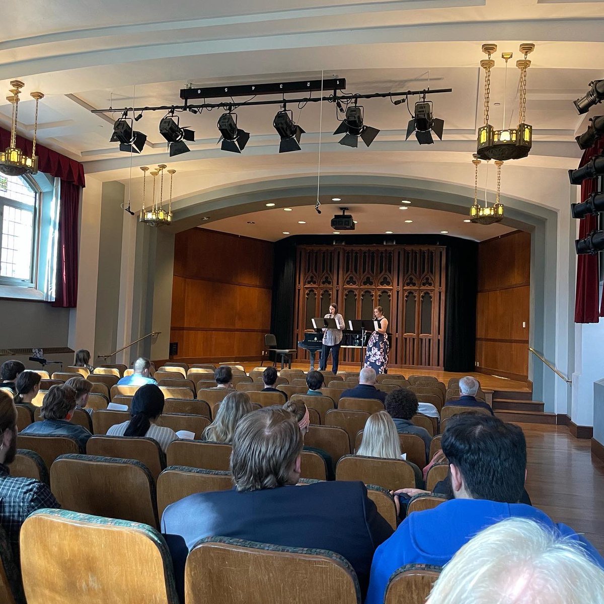 millikinclar's tweet photo. It’s recital season for the clarinet studio! First up was senior music education major Erin Leone’s recital! Congratulations on a great performance and good luck student teaching in the spring! #MakeItMillikin #millikinclarinet https://t.co/k5yFtfYfSf