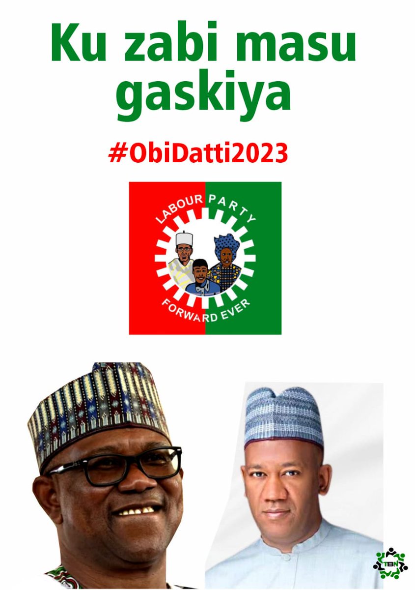 DanjumaGarbaM's tweet photo. #Obidatti2023
NORTH EAST RADIO CAMPAIGN SERIES
#chanchanta #amana #gaskiya
MU ZABI MASU GASKIYA 2023
Tune in to "HARSHENKA ALKALINKA" on Jewel (FRCN) FM 103.5 Gombe TODAY. 07/11/2022 @8:30om and 08/11/2022 @8:30am.
#VAWULENCESPACE FOR OBIDATTI 2023. https://t.co/dEB2sBdSij