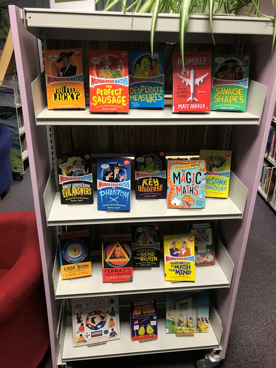 MissREHarris's tweet image. Sorting out plans for @maths_week! How are you getting involved?#mathsweek2022 
Our Maths books are going back on display this week too!