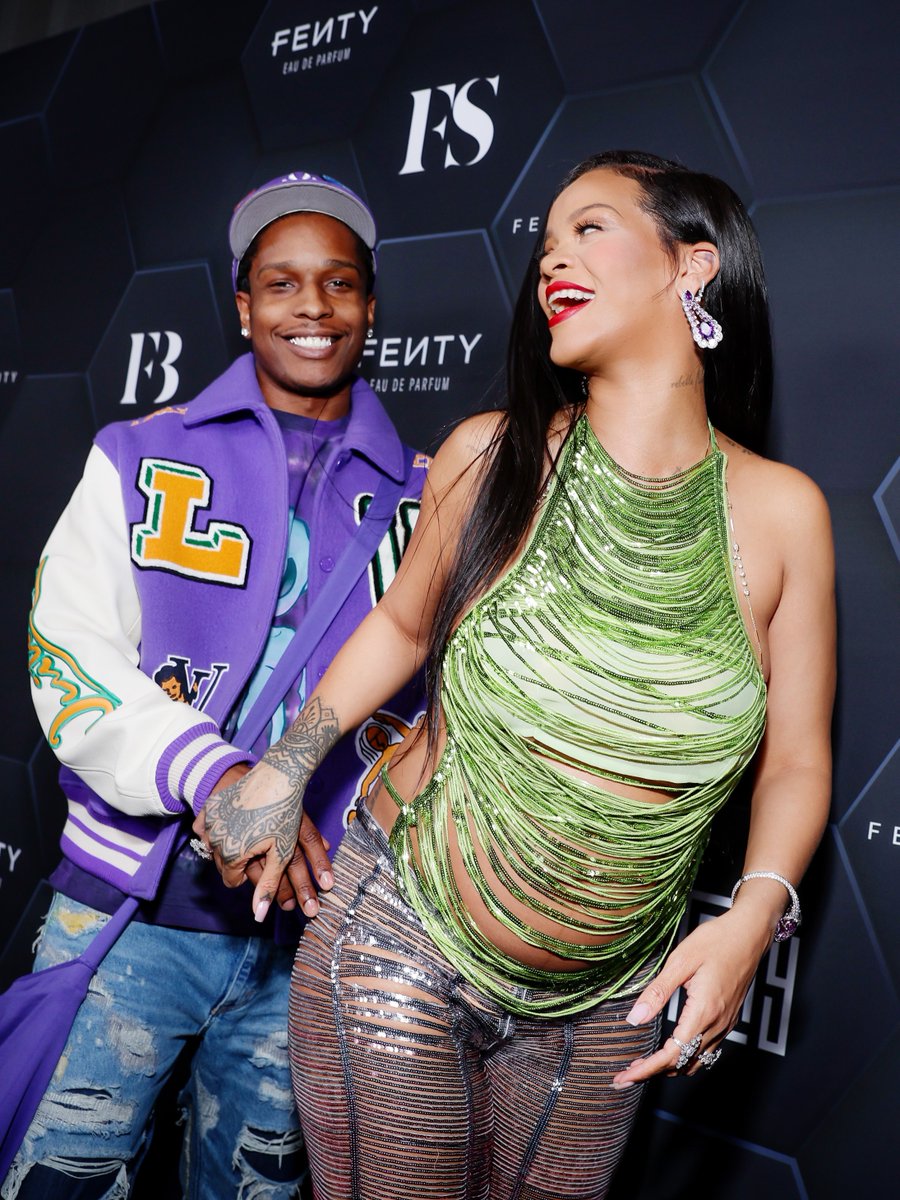 After welcoming her first child with rapper A$AP Rocky, Rihanna has her ...