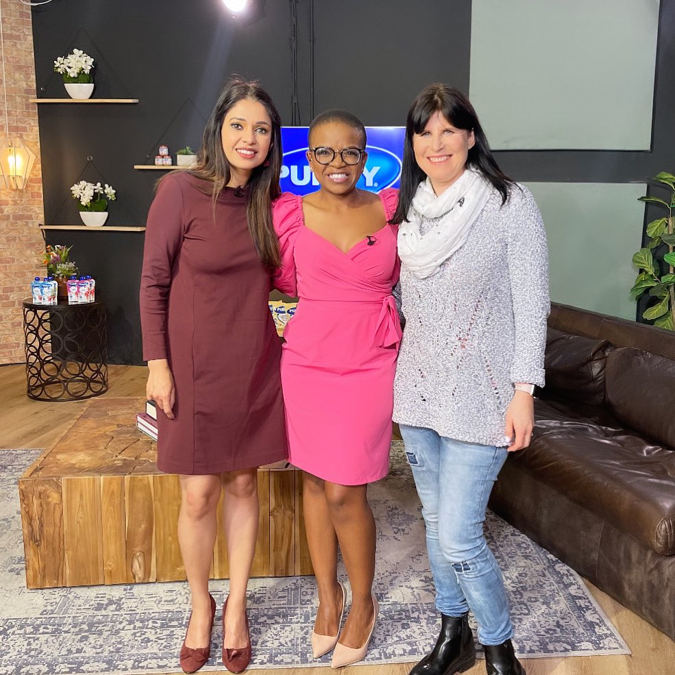 thulja_t's tweet image. Always fun talking babies and health on @MorningShowSA @etv with #puritypromise @TigerBrands 
#paediatrics #Health #children