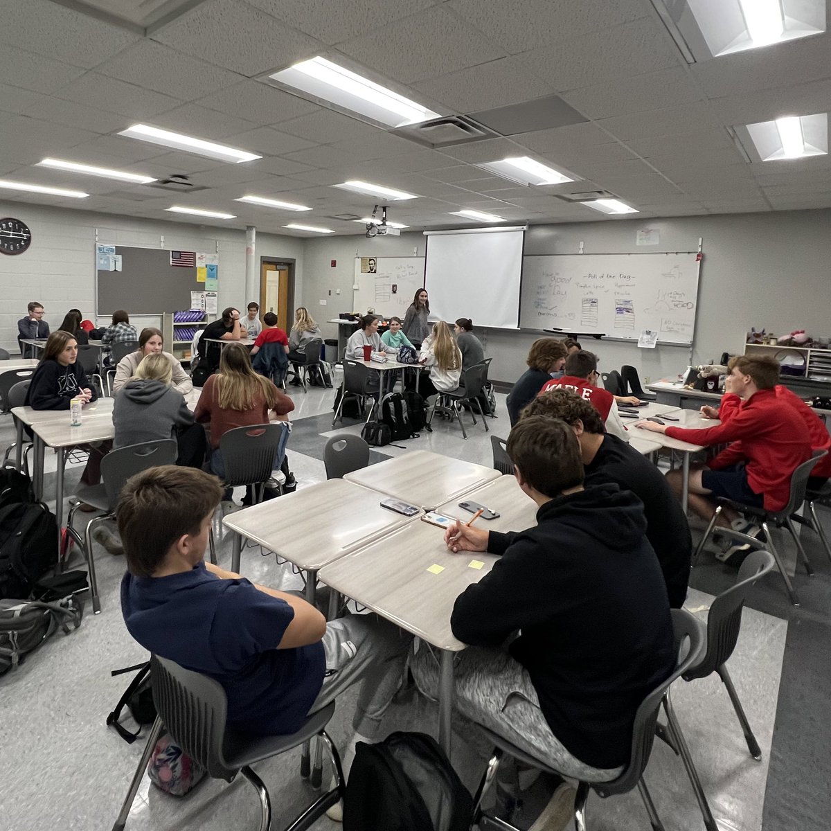 New Palestine High School on Twitter "Team Trivia for the first 5 minutes!! Great way for