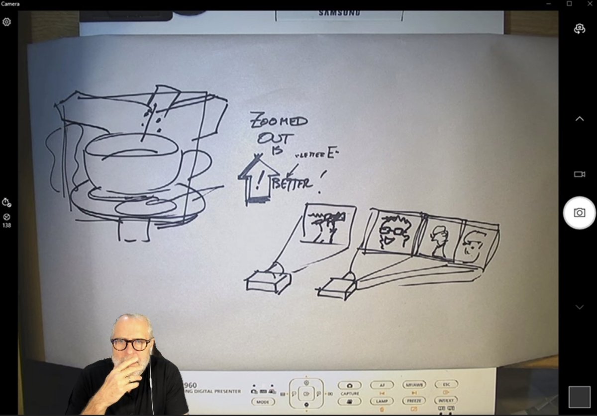 bench2biz's tweet photo. Testing settings for next week - Mark Wilson will be #sketching live - we are ready and excited! https://t.co/6U30vAu3UT