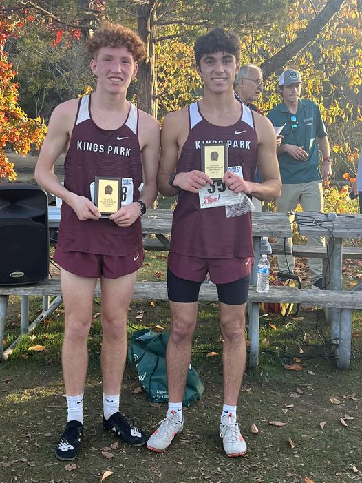 KPCSDAthletics's tweet photo. At the Section XI Championships, Boys Cross Country finished 3rd overall in Class B.  The team's highest finish in 18 years! Top ten finishers Alex Ferrazzi (8th) and Owen Murphy (9th) https://t.co/78xVKbVeNA