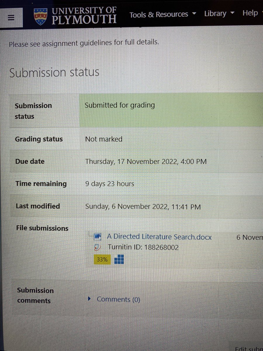 Finally saying goodbye to NRS410 by submitting my first assignment!! #PUNC22 #PUNC14