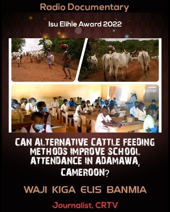 Listen to CAN ALTERNATIVE CATTLE FEEDING METHODS IMPROVE SCHOOL ATTENDANCE IN THE ADAMAWA REGION OF CAMEROON ? by ELIS WAJI on #SoundCloud
on.soundcloud.com/krVZX
