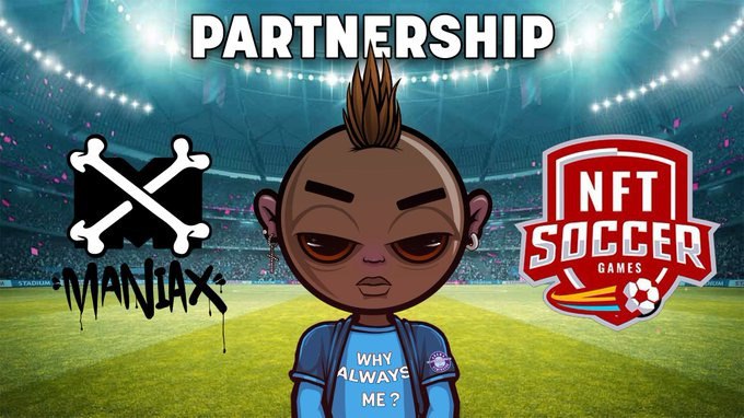 On the behalf of our partnership between <a href="/NftSoccerGames/">NFT Soccer Games 🔺🌶</a>, our friends will share;
1 NFT and 25 $NFTSG to maniax!🔥 

 -follow @ManiaxNFT and <a href="/NftSoccerGames/">NFT Soccer Games 🔺🌶</a> 🪓
 -tag 1 friend 🌶️

⏳: 24H

#AVAX #Avalanche