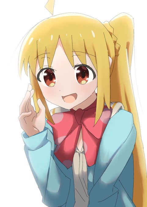 ナイショ話してくれる虹夏ちゃん描きました
 #ぼっち・ざ・ろっく 