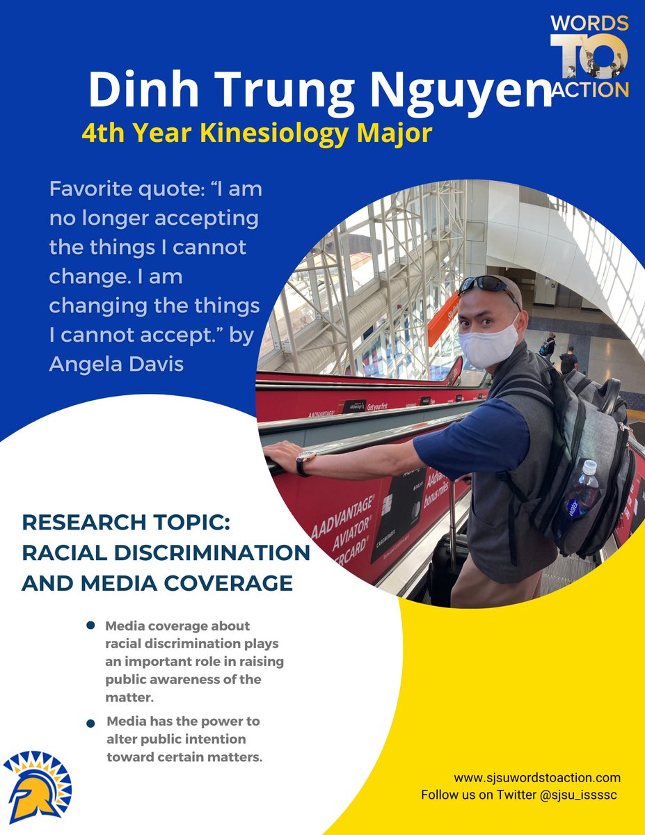 Introducing ISSSSC's Fall 2022 Interns: Next up, Dinh Trung Nguyen, a 4th year Kinesiology major!
