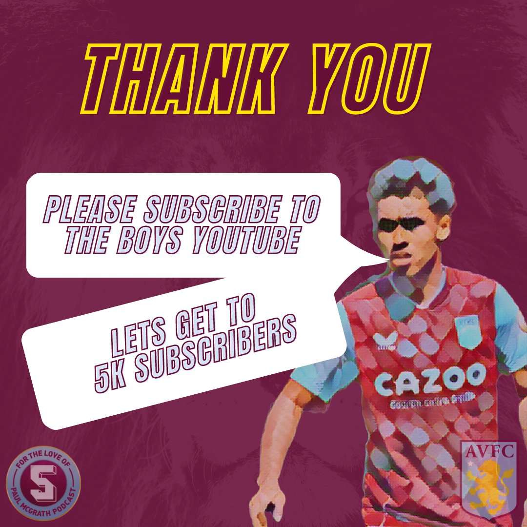 🚨THANK YOU🚨

Thank You for all the superb interaction we get on our videos

We would be thrilled to get to 5K subs before end of 2022 (seems like a nice round timeframe😀)

If you know of anyone that may like the craic, tell em to give us a shot!

Sub:
youtube.com/c/ForTheLoveof…