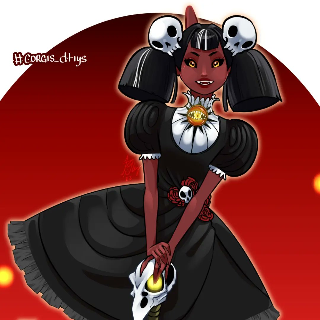 I've finally done my very own Draw this in your style! I was meant to post this a few weeks ago as a Halloween themed dtiys but to be honest it took me more time to finish than I wanted. You can choose either Lumine or my OC or both!

I'll write the DTIYS Challenge Info below!