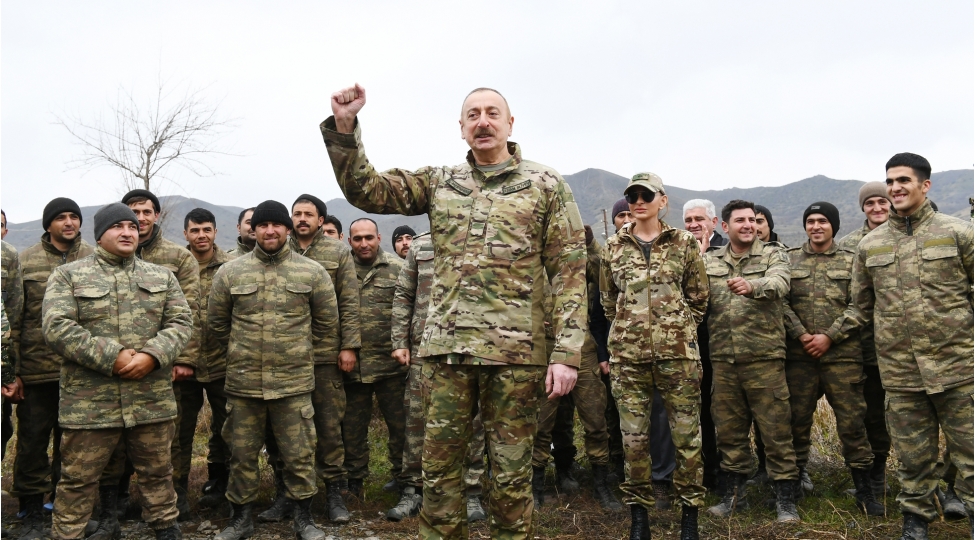 Prezident İlham Əliyev: Haqq-ədalət zəfər çaldı, güc hesabına, iradə hesabına, siyasət hesabına, birlik hesabına. ✊🇦🇿 #DəmirYumruq

#QarabağAzərbaycandır  #KarabakhisAzerbaijan #MüzəffərAliBaşKomandan #RəşadətliAzərbaycanOrdusu #ireli2022