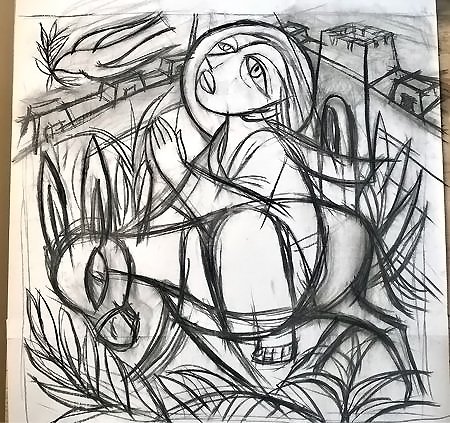 JamesHeQi's tweet photo. I am doing two new artworks now: https://t.co/iBoZMAn43P