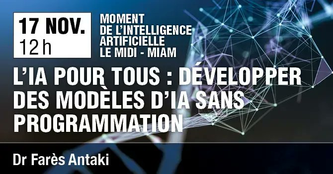 EiasSaih's tweet photo. 📅 Le 17 novembre prochain à 12 h, Dr @FaresAntaki et l’ÉIAS vous invitent à découvrir des solutions concrètes et accessibles d’application de l’IA en milieu clinique. Inscrivez-vous et apprenez-en plus.   
https://t.co/UBXgHnR7IN https://t.co/HGeDRVIPTF