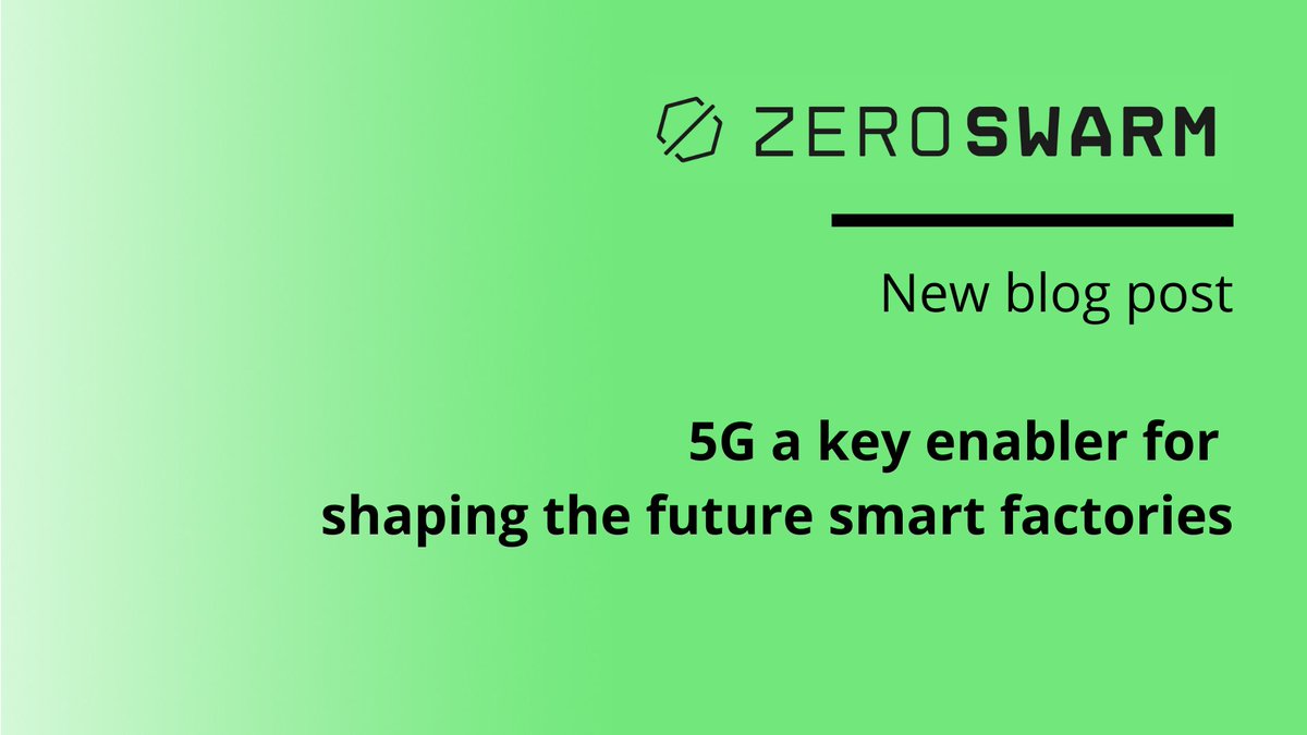 5G as key enabler for shaping the future smart factories? On our new project website, we also always share topic-related news from our project consortium. This time on the topic how #5G can enable the factory of the future 👉​ lnkd.in/gJXeZAKR
