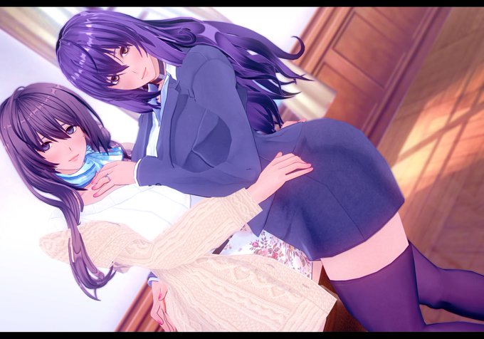 親子ドン 姉妹ドン 親子三人の図! 