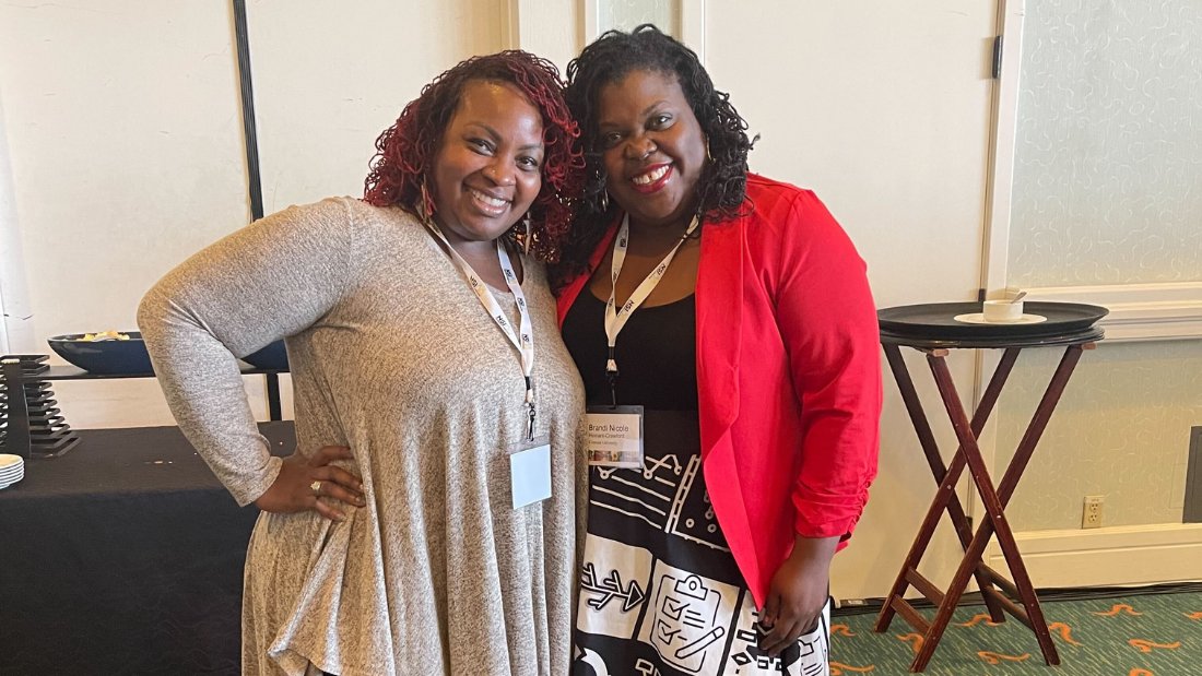 NCSChicago's tweet photo. It was an honor to build community with and learn alongside national organizations working to advance #highschool graduation and college success for our most underserved students. #NCSChicago #OnTrack2Grad (2/3) https://t.co/jTNjY04E0s