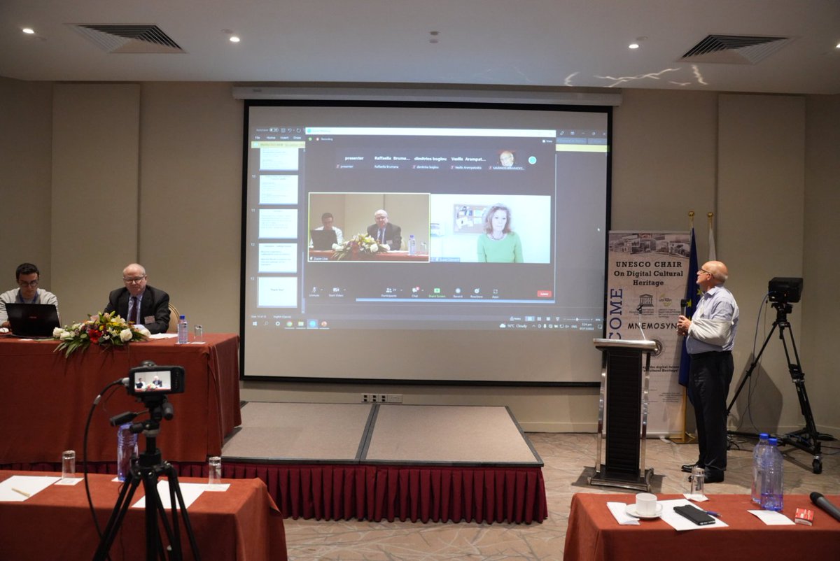 UNESCO_DCH_ERA's tweet photo. #EuroMed2022_DCH
📌Highlight of the Day #Keynotes Susan de Menil &
Thomas R. Kline
Title of Speech: Cultural Property Disputes: The Lysi Frescoes and The Stargazer
@Europeanaeu @CLARINERIC
#illicit #culture #heritage #museum #CUT_ERASMUS #MSCActions #DHRLabCut https://t.co/kQlhWVVPSL