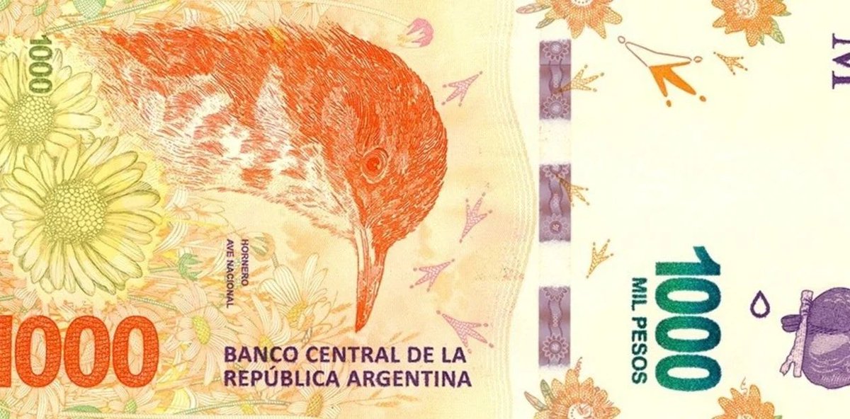 tealdif's tweet photo. El billete de más alta denominación de Argentina compra 2 kilos de pan. 

2 kilos de pan. 

En el granero del mundo. En el País del trigo. 

Infames traidores a la patria. https://t.co/HDRRgvT19Y