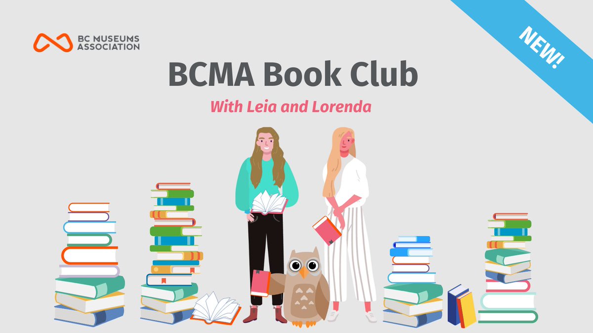 BC Museums Association (@bcmuseumsassn) on Twitter photo BCMA Book Club starts tomorrow!
Join Leia and Lorenda as they read through <a href="/musecdn/">The CMA | L'AMC</a>'s “Moved to Action: Activating UNDRIP” report.
Find more info and access the free report at the link below. Book Club runs from November 8 - February 7.
museum.bc.ca/bcma-book-club/ BCMA Book Club starts tomorrow!
Join Leia and Lorenda as they read through <a href="/musecdn/">The CMA | L'AMC</a>'s “Moved to Action: Activating UNDRIP” report.
Find more info and access the free report at the link below. Book Club runs from November 8 - February 7.
museum.bc.ca/bcma-book-club/
