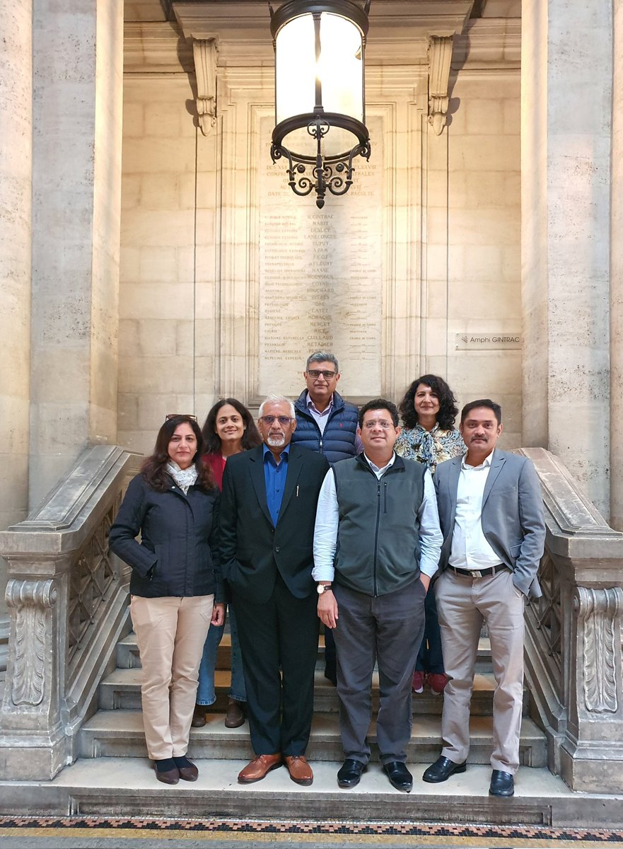 Sandeep Verma (स्वर) (@sandeep_1966) on Twitter photo Indo-French meeting at <a href="/univbordeaux_EN/">University of Bordeaux</a> on 'Molecules and Nanoscience for Health' along with inauguration of Graduate Research Program on 'Science and Technology for Health. Exciting sessions on diagnostics, therapeutics, drug delivery and precision medicine. 🇮🇳🤝 🇲🇫 Indo-French meeting at <a href="/univbordeaux_EN/">University of Bordeaux</a> on 'Molecules and Nanoscience for Health' along with inauguration of Graduate Research Program on 'Science and Technology for Health. Exciting sessions on diagnostics, therapeutics, drug delivery and precision medicine. 🇮🇳🤝 🇲🇫