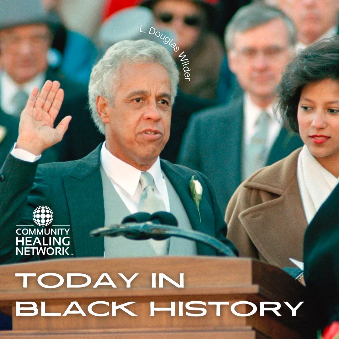 CHNWorld_'s tweet photo. #TodayInBlackHistory: On November 7th, 1989, Lawrence Douglas Wilder was elected the first Black governor in United States history. During his time as the governor of Virginia, he sponsored numerous projects involving higher education, mental health facilities, and state parks. https://t.co/yzGUQYSHhU