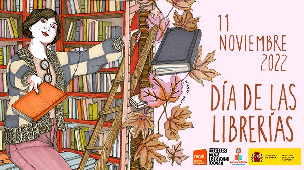 Quedan cuatro días para celebrar el #DíaDeLasLibrerías. El 11 de noviembre las librerías se llenarán de actividades. Descúbrelas en diadelaslibrerias.es/actividades/ #RecárgateDeEnergíaEnUnaLibrería #ElParaísoEsMiLibrería