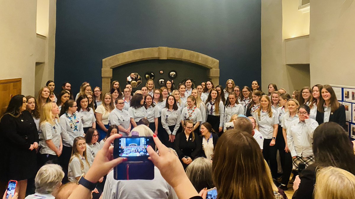 sallykettle's tweet image. Look out for this amazing lot! Incredible women in @Girlguiding who have worked so hard to earn the highest award in the organisation #QueensGuide. #SmashingIt