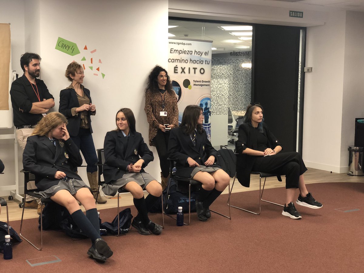 TalentGrowthM's tweet photo. We are at @Capgemini_ES facilities in València with #TechnovationGirlsRomania 🇷🇴spending the afternoon with executives that mentored some of our @technovation winning teams! We are happy about #Capgemini also being based ind Romania! #TechnovationGirlsCV #GirlsInTech #TalentGMBP https://t.co/OtAtT6J4jr