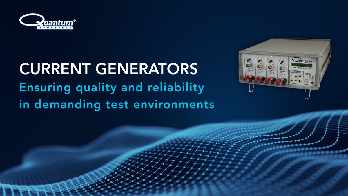 QCTechnology's tweet image. An ideal fire set for squib, detonator, and pyrotechnics initiator testing, turn to the 9710 for quality and reliability. quantumcomposers.com/current-genera…

#currentgenerator #detonator #pyrotechnics